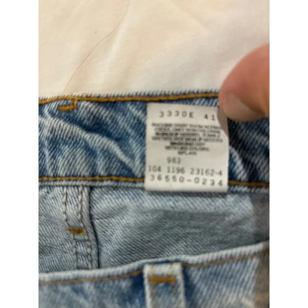Men’s 90s big E vintage‎ Orange tag 550Size 40 Relaxed Fit